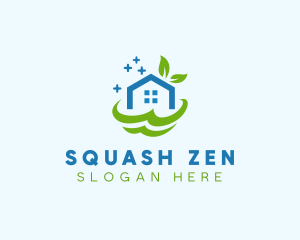 Fresh Clean Eco Home logo design