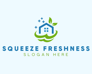 Fresh Clean Eco Home logo design