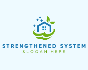 Fresh Clean Eco Home logo design