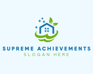 Fresh Clean Eco Home logo design