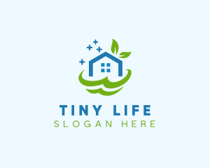 Fresh Clean Eco Home logo design