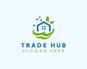 Fresh Clean Eco Home logo design