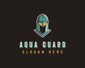 Knight Guard Helmet logo design