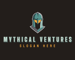 Knight Guard Helmet logo design