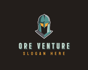 Knight Guard Helmet logo design