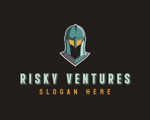 Knight Guard Helmet logo design