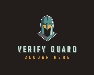 Knight Guard Helmet logo design