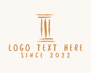 Chalk Column Pillar logo