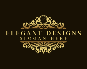 Royal Deluxe Ornamental logo design