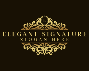 Royal Deluxe Ornamental logo design