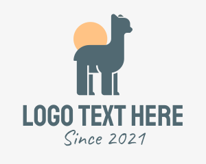 Little Llama Sunset logo