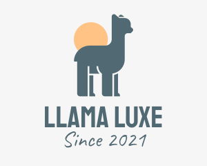 Little Llama Sunset logo