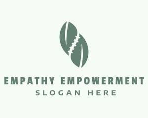 Leaf Spine Therapist logo design