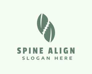 Leaf Spine Therapist logo design