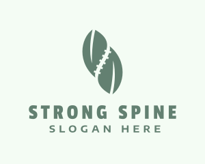 Leaf Spine Therapist logo design