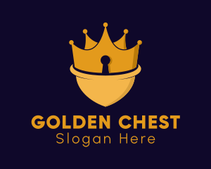 Crown Security Shield  logo design