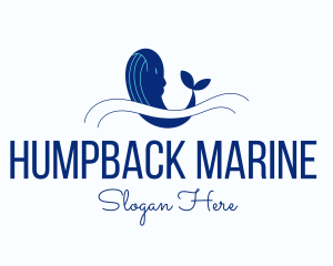 Blue Humpback Whale logo