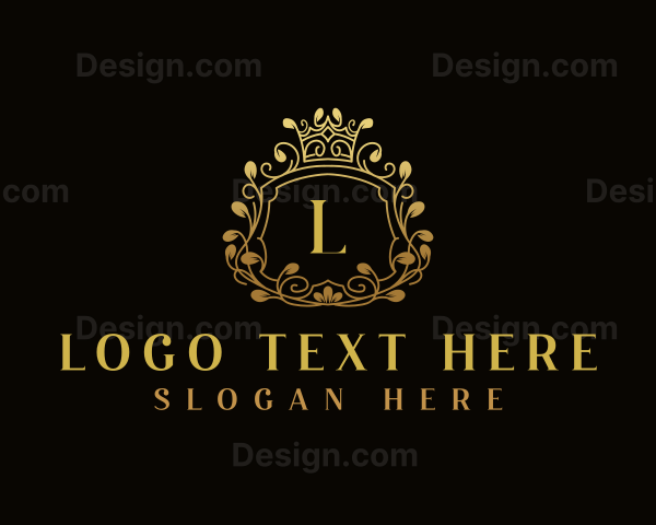 Elegant Ornamental Crest Logo