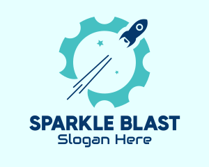 Rocket Space Engineering logo design