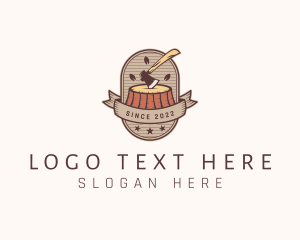 Lumber Logging Stump logo