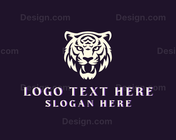 Wild Tiger Animal Logo