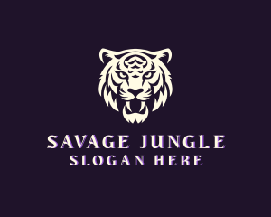 Wild Tiger Animal logo design