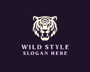 Wild Tiger Animal logo design