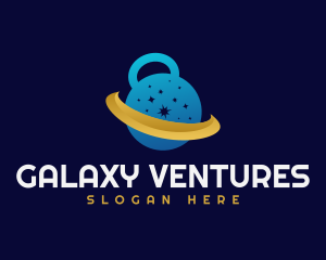 Gym Equipment Galaxy logo design