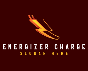 Lightning Energy Voltage logo design