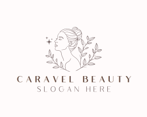 Beauty Woman Skincare logo design