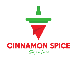 Geometric Chili Pepper  logo design