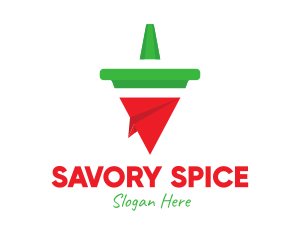 Geometric Chili Pepper  logo design