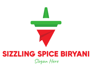 Geometric Chili Pepper  logo design