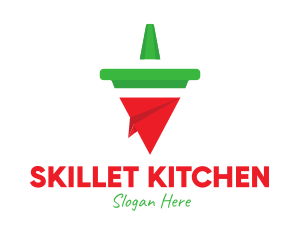 Geometric Chili Pepper  logo design