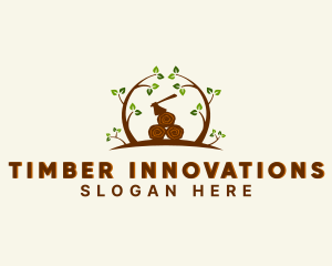 Wood Axe Woodworking logo