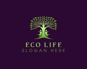 Forest Tree People logo design