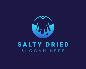 Washing Laundry Clothes logo design