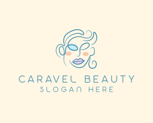 Beauty Glamor Woman Cosmetics Trend logo design