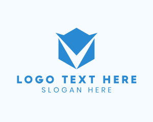 Marketing Tech Letter V logo
