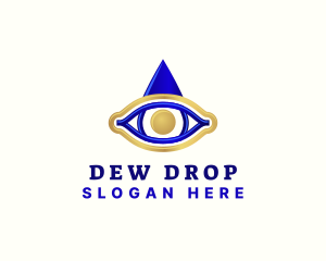 Eye Drop Horus logo design