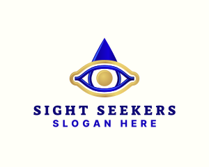 Eye Drop Horus logo design