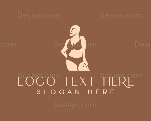 Fashion Lingerie Woman Logo