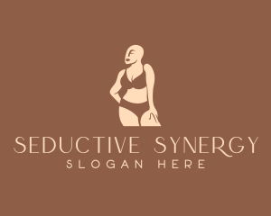 Fashion Lingerie Woman logo design