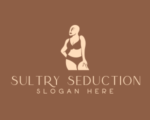 Fashion Lingerie Woman logo design