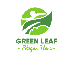Green Leaf Athletics logo design