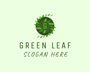 Herbal Leaf Spa logo design