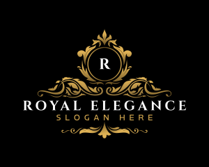 Luxurious Royal Shield logo design