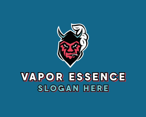 Evil Smoking Vape logo design