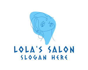 Greek Goddess Salon logo design