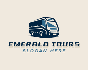 City Bus Tour Vehicle logo design